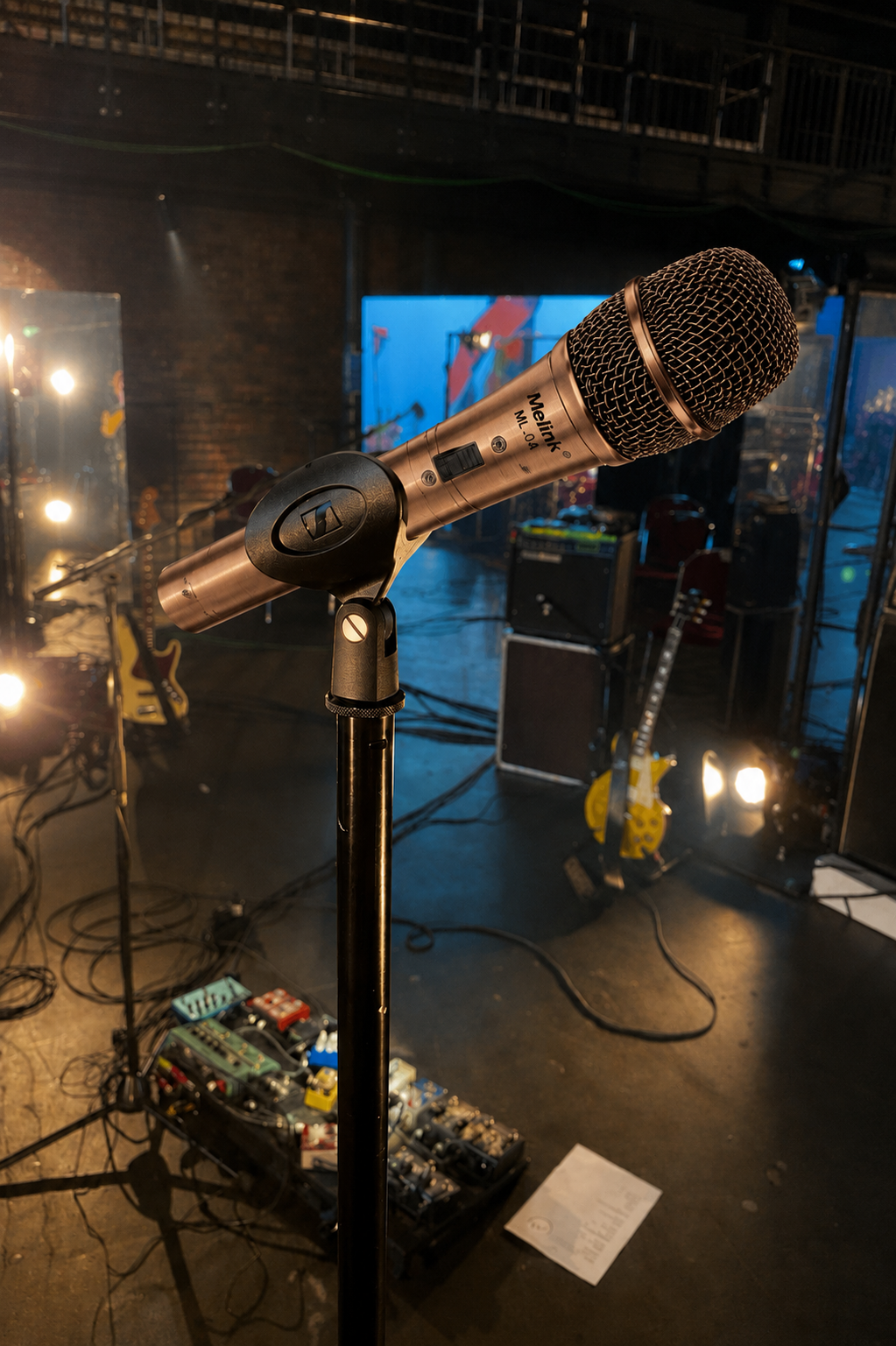 Melink ML-04 Dynamic Microphone – Crystal Clear Sound, Every Time – Speak. Sing. Shine.