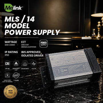 Melink MLS-14 12V 400W Rainproof LED Power Supply Driver | IP65 Waterproof