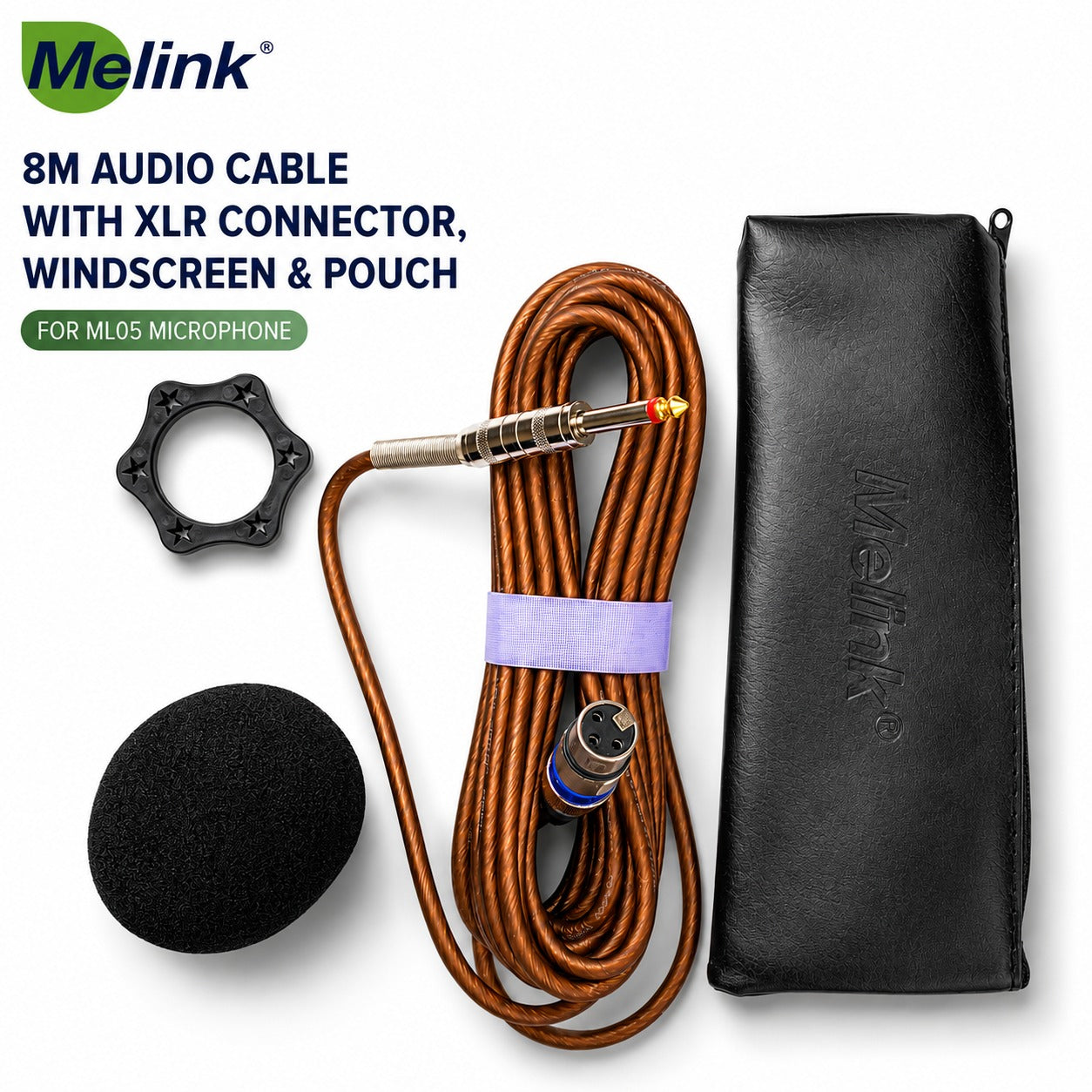 Melink ML05 Professional Multi-Purpose Wired Dynamic Microphone with XLR Cable