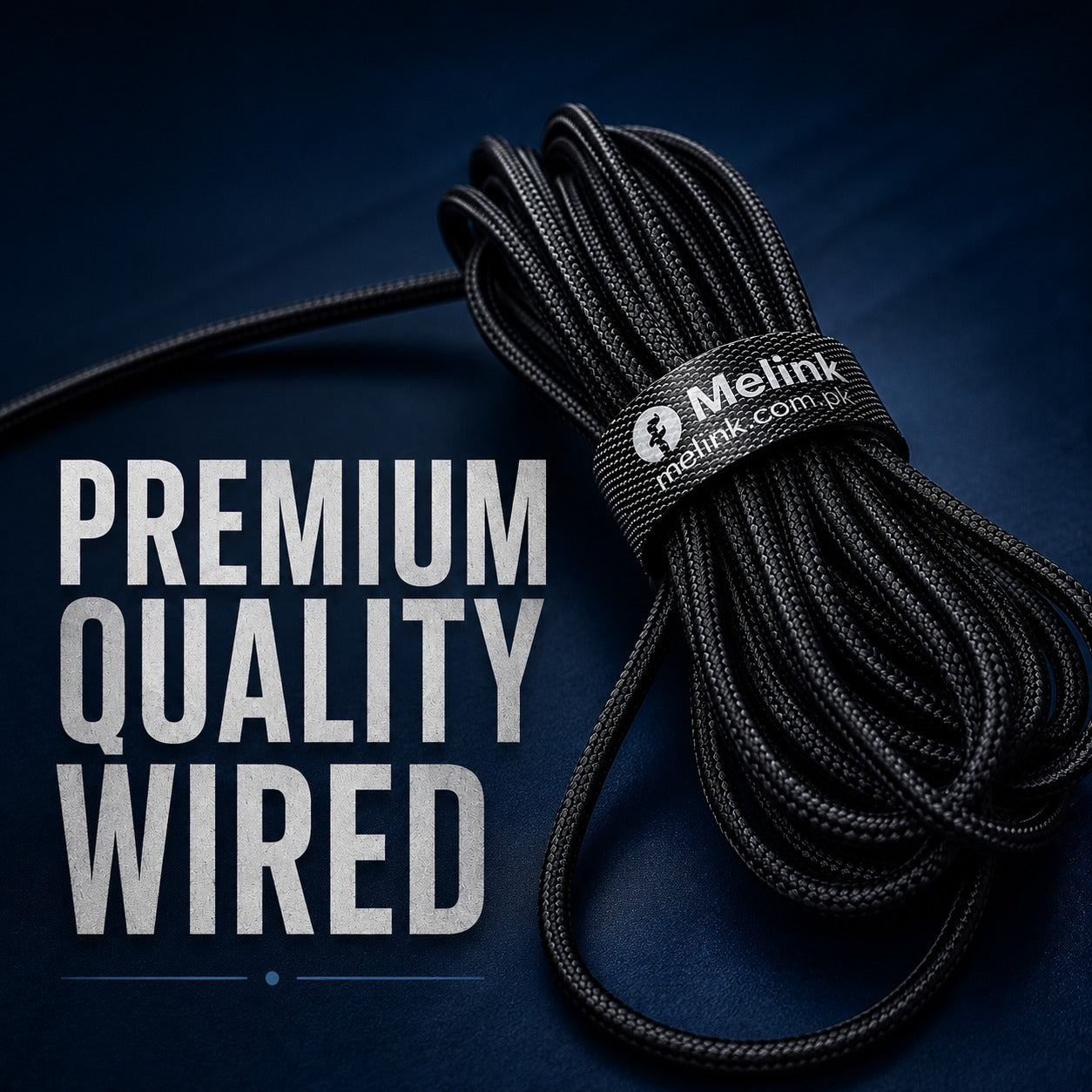 Melink ML-06 Professional Wired Headgear Microphone 10-Metre Long Wired – Lightweight Flexible Mic with Braided Cable for Teaching, Speaking & Events